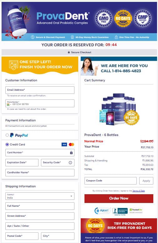 ProvaDent_Secure_Checkout